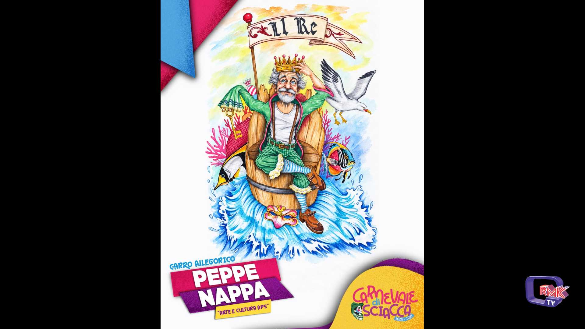 Carnevale di Sciacca 2027. Ecco i nomi dei carri partecipanti e i bozzetti